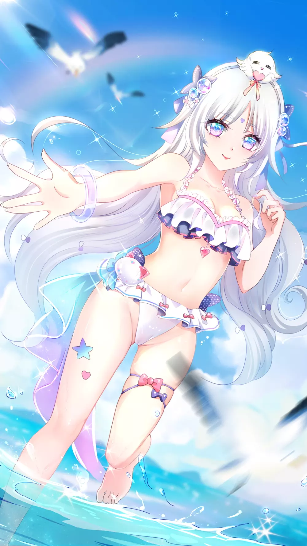 精选高清无水印壁纸，热辣一夏，懂的速来-无敌学霸系统-仙娱文化&豆豆龙（第2张）