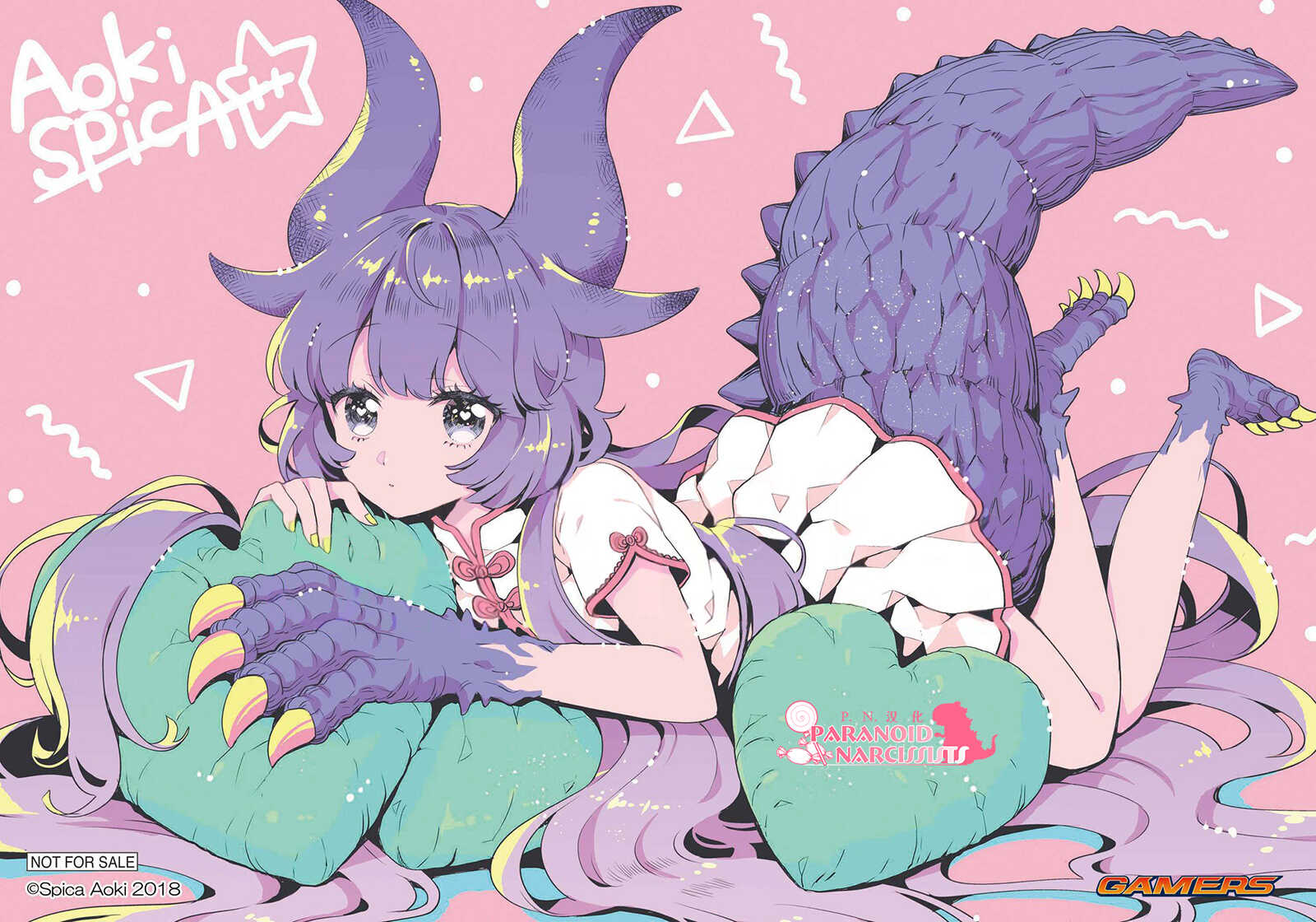 特典插画-少女怪兽焦糖味-苍木スピカ(那贵りんご)（第5张）
